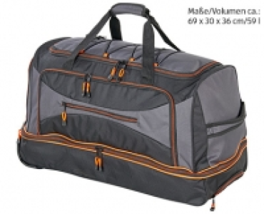 Sport- und Reisetasche auf Rollen 14.99 €