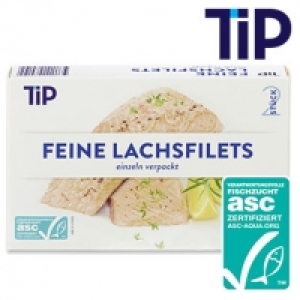 Real  Feine Lachsfilets gefroren, jede 2 x 125 g = 250-g-Packung