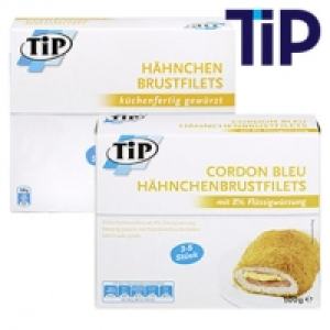 Hähnchen Brustfilets oder Cordon Bleu Hähnchenbrustfilets mit 8% Flüs