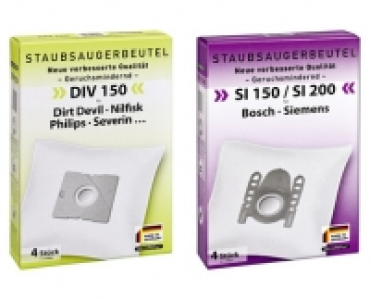 4 Staubsaugerbeutel 2.99 €