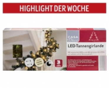 CASA Deco LED-Tannengirlande 12.99 €