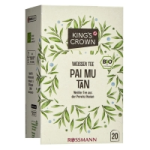 Kings Crown Bio Weißer Tee Pai Mu Tan