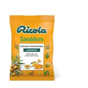 Ricola Sanddorn Bonbons zuckerfrei 75g