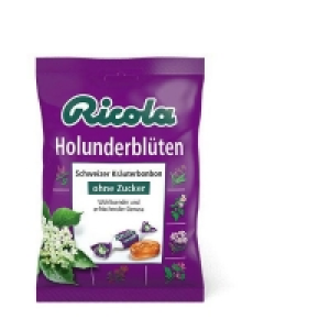 Ricola Holunderblüten Bonbons zuckerfrei 75g