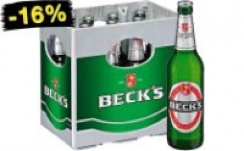 Becks Pils 6.99 €