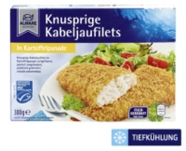 ALMARE Knusprige Kabeljaufilets 2.99 €