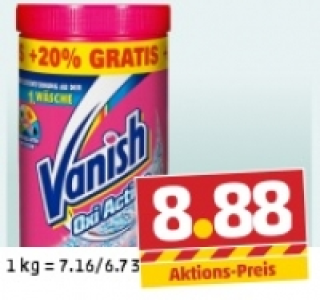 VANISH Oxi Action 8.88 €