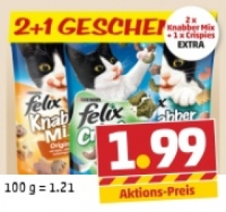 FELIX Knabber-Mix 1.99 €