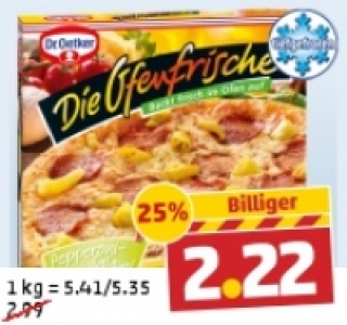 DR. OETKER Die Ofenfrische 2.22 €