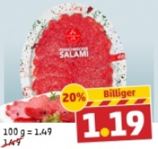 WILTMANN Feinschmecker Salami 1.19 €