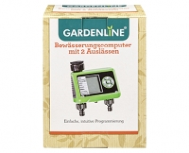 GARDENLINE® Bewässerungscomputer 29.99 €