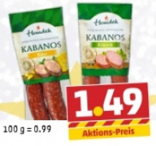 HOUDEK Kabanos 1.49 €