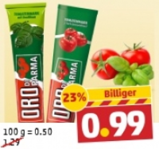 ORO DI PARMA Tomatenmark 0.99 €