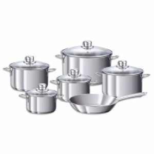 Topfset - Edelstahl - rostfrei - 11-teilig 39.00 €