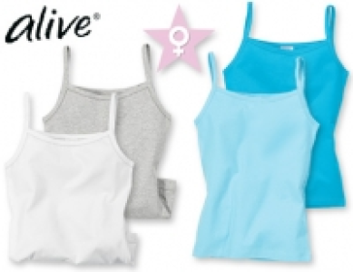 Alive 2 Kinder-Basic-­Unterhemden