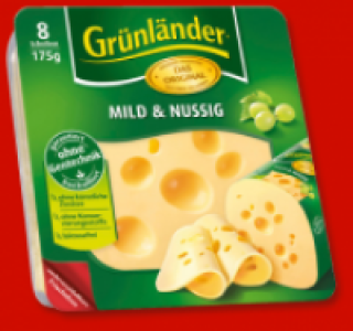 GRÜNLÄNDER Käsescheiben 1.59 €