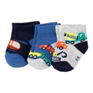 Baby-Jungen-Sneaker-Socken, 3er-Pack 2.39 €