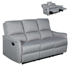 3-Sitzer-Sofa - grau - manuelle Relaxfunktion 549.00 €