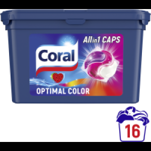 Rossmann Coral Optimal Color Allin1 Waschmittel Caps 16 WL