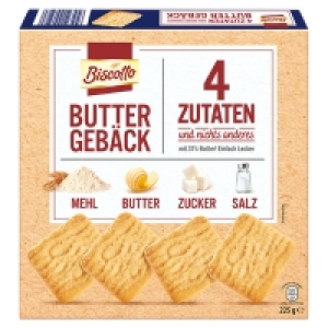 Aldi Süd  Biscotto Buttergebäck 225 g