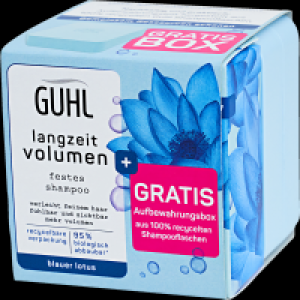 Rossmann Guhl Langzeit Volumen Festes Shampoo + Box Gratis