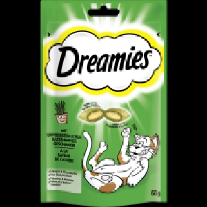 Dreamies mit unwiderstehlichem Katzenminze Geschmack