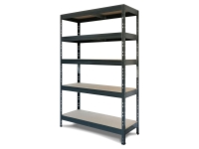 AR SHELVING Rivet Steckregal mit 5 Böden, 180x120x50, Grau 47.99 €