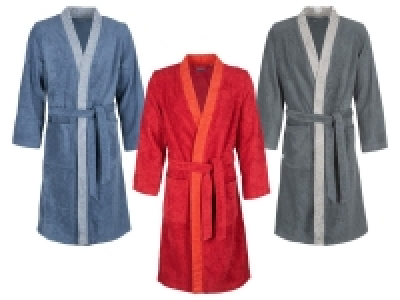 Egeria Bademantel Herren «Bruno», Kimono, reine Baumwolle, verschieden 56.99 €