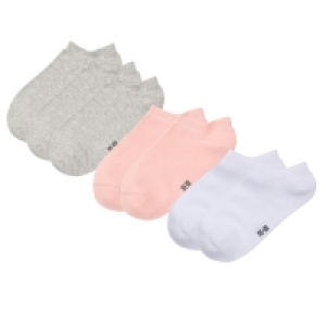 Aldi Süd  Damen und Herren Sneaker-Socken, 7er-Packung