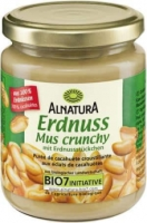 Erdnussmus Crunchy 2.49 €