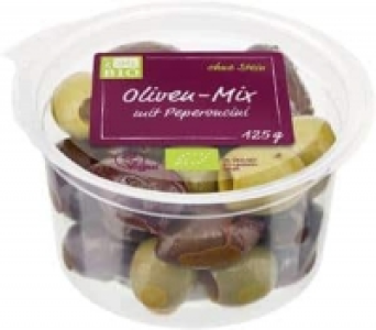 Oliven-Mix mit Peperoncini 2.99 €