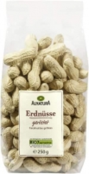 Erdnüsse geröstet, in der Schale 1.99 €