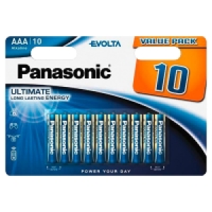 PANASONIC Evolta Alkali-Batterien, 10er-Packung 3.99 €