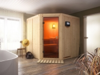 Karibu 68-mm-Systemsauna-Set Vasa Eckeinstieg 1,499.00 €