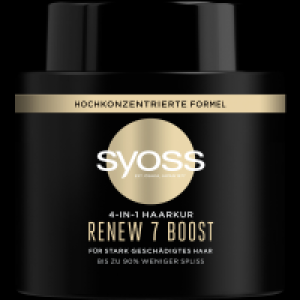 Rossmann Syoss 4-in-1 Haarkur Renew 7 Boost