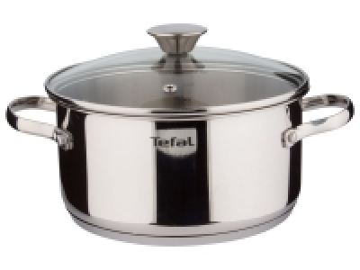 Tefal Kochtopf 20 cm, Edelstahl, mit Deckel 24.99 €