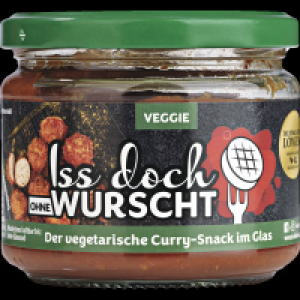 Rossmann Iss Doch Wurscht Currywurst-Snack vegetarisch