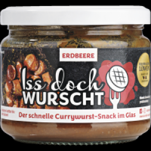 Rossmann Iss Doch Wurscht Currywurst-Snack Erdbeere