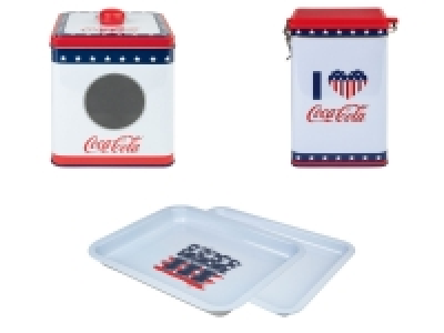 Coca Cola Metalldose / Metalltablett, 2er-Set 5.99 €