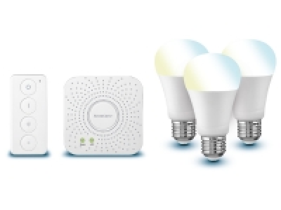 Livarno Home Starter Kit inkl. Gateway & 3 Leuchtmittel, Zigbee Smart  49.99 €