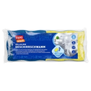 OPTIWISCH Geschirr- oder Scheuerschwämme, 4er-Packung