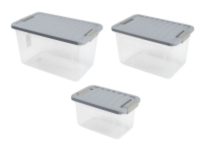 Lidl Curver Curver Boxen mit Deckel, 3-teilig