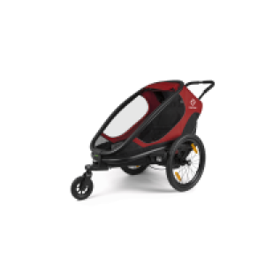 Outback One multifunktionaler Fahrradanhänger, rot/schwarz 829.99 €