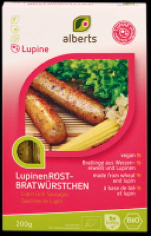 alberts Lupinen Rostbratwürstchen 2.77 €