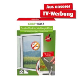 EASYmaxx Moskitonetz Magic Klick - schwarz - 150x130 cm 9.00 €