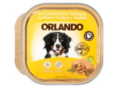 ORLANDO Hundevollnahrung Premium Huhn mit Gemüsekern, 18x 300g 0.65 €