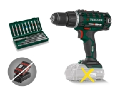 PARKSIDE® 20V Akku-Bohrschrauber »PABS 20-Li-E6«, ohne Akku und Ladege 24.99 €