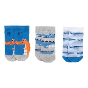 Baby-Jungen-Sneaker-Socken, 3er-Pack 6.39 €