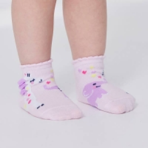 Baby-Mädchen-Socken mit Mäusezähnchen, 3er-Pack 6.39 €