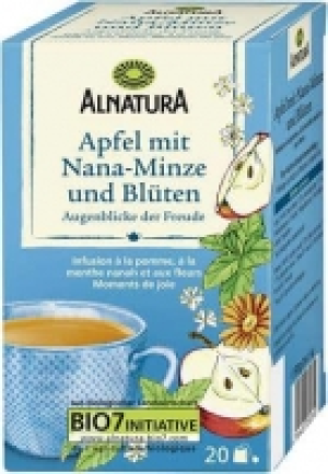 Apfeltee mit Nana-Minze und Blüten 2.49 €